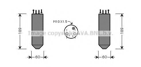 AVA QUALITY COOLING KAD042 Осушитель, кондиционер