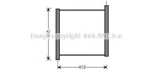 AVA QUALITY COOLING MC2012 Радиатор, охлаждение двигателя