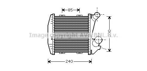 AVA QUALITY COOLING MCA4004 Интеркулер