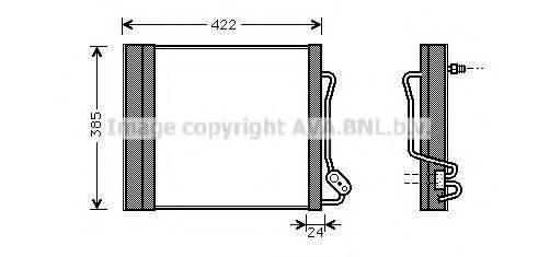 AVA QUALITY COOLING MCA5001D Конденсатор, кондиционер