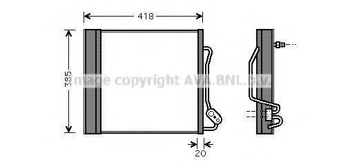 AVA QUALITY COOLING MCA5010D Конденсатор, кондиционер