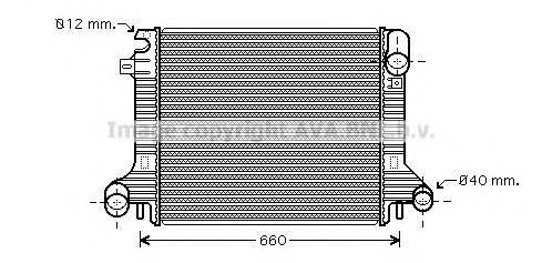 AVA QUALITY COOLING ME2206 Радиатор, охлаждение двигателя