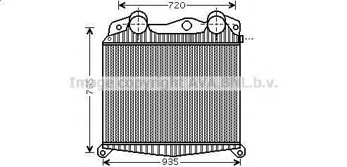 AVA QUALITY COOLING MN4018 Интеркулер