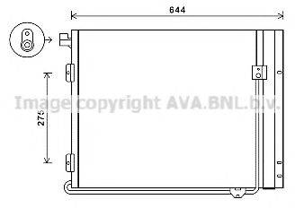 AVA QUALITY COOLING MN5072 Конденсатор, кондиционер