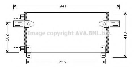 AVA QUALITY COOLING MNA5020 Конденсатор, кондиционер