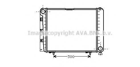 AVA QUALITY COOLING MS2079 Радиатор, охлаждение двигателя