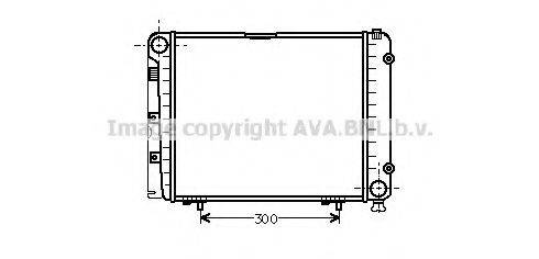 AVA QUALITY COOLING MS2095 Радиатор, охлаждение двигателя