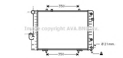 AVA QUALITY COOLING MS2096 Радиатор, охлаждение двигателя