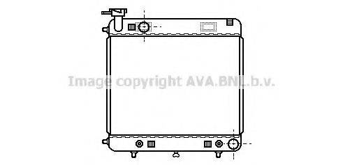 AVA QUALITY COOLING MS2122 Радиатор, охлаждение двигателя