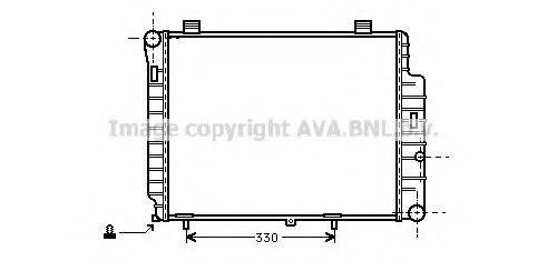 AVA QUALITY COOLING MS2155 Радиатор, охлаждение двигателя