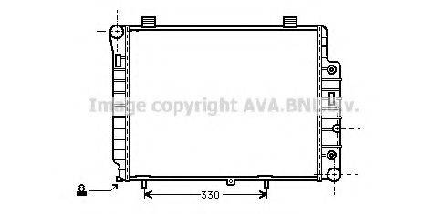 AVA QUALITY COOLING MS2156 Радиатор, охлаждение двигателя