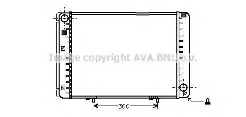 AVA QUALITY COOLING MS2175 Радиатор, охлаждение двигателя