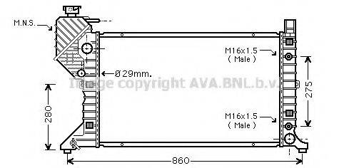 AVA QUALITY COOLING MS2343