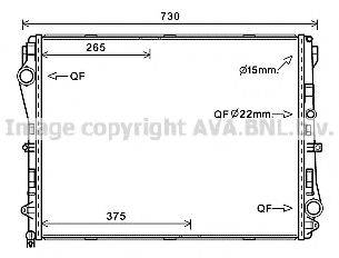 AVA QUALITY COOLING MS2667 Радиатор, охлаждение двигателя