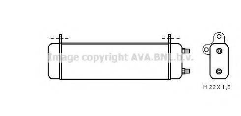 AVA QUALITY COOLING MS3184 масляный радиатор, двигательное масло