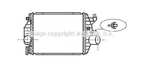 AVA QUALITY COOLING MS4357 Интеркулер