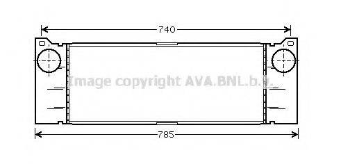 AVA QUALITY COOLING MS4473 Интеркулер