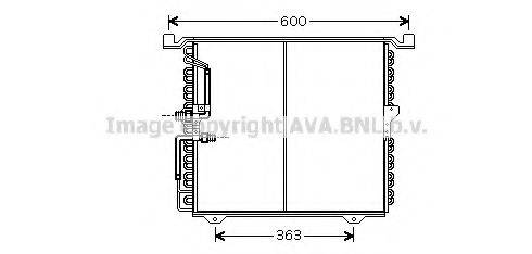 AVA QUALITY COOLING MS5388 Конденсатор, кондиционер