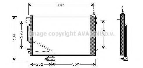 AVA QUALITY COOLING MSA5200D Конденсатор, кондиционер