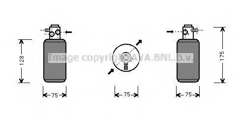 AVA QUALITY COOLING MSD050 Осушитель, кондиционер