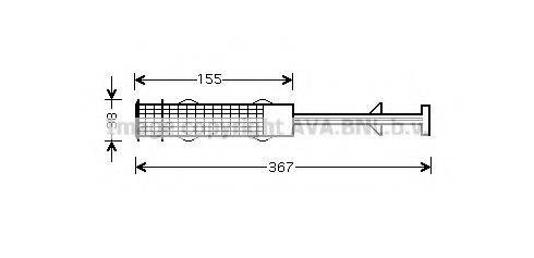 AVA QUALITY COOLING MSD359 Осушитель, кондиционер