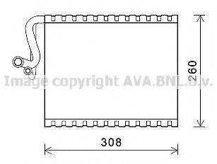 AVA QUALITY COOLING MSV604 Испаритель, кондиционер