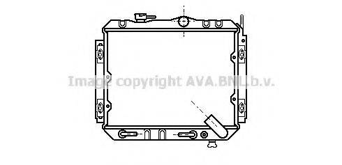 AVA QUALITY COOLING MT2041 Радиатор, охлаждение двигателя