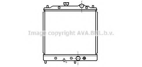 AVA QUALITY COOLING MT2068 Радиатор, охлаждение двигателя