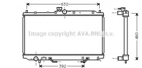 AVA QUALITY COOLING MT2153 Радиатор, охлаждение двигателя