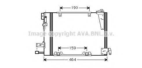 AVA QUALITY COOLING OL5250 Конденсатор, кондиционер