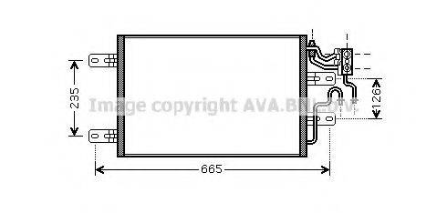 AVA QUALITY COOLING OL5394 Конденсатор, кондиционер