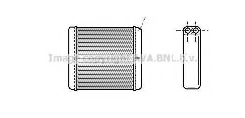 AVA QUALITY COOLING OL6206 Теплообменник, отопление салона