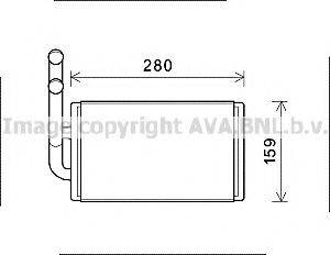 AVA QUALITY COOLING OL6570 Теплообменник, отопление салона