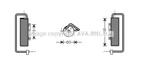 AVA QUALITY COOLING OLD335 Осушитель, кондиционер