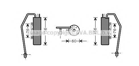 AVA QUALITY COOLING OLD398 Осушитель, кондиционер