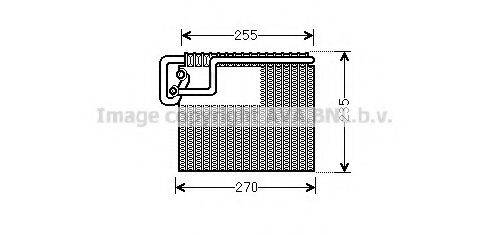 AVA QUALITY COOLING OLV481 Испаритель, кондиционер