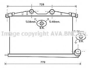AVA QUALITY COOLING PE4363 Интеркулер