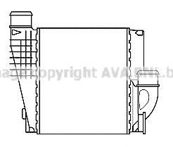 AVA QUALITY COOLING PE4385 Интеркулер