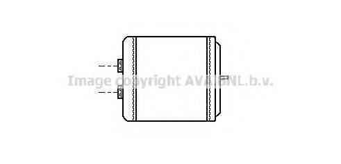 AVA QUALITY COOLING PE6102 Теплообменник, отопление салона