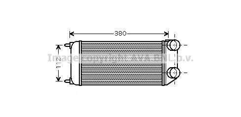 AVA QUALITY COOLING PEA4294 Интеркулер