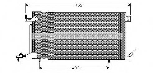 AVA QUALITY COOLING PEA5187 Конденсатор, кондиционер