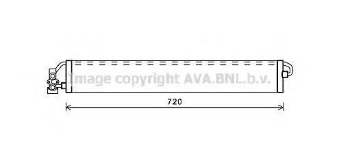 AVA QUALITY COOLING PR3078 Масляный радиатор, автоматическая коробка передач