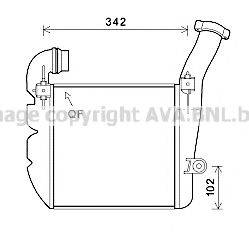 AVA QUALITY COOLING PR4084 Интеркулер