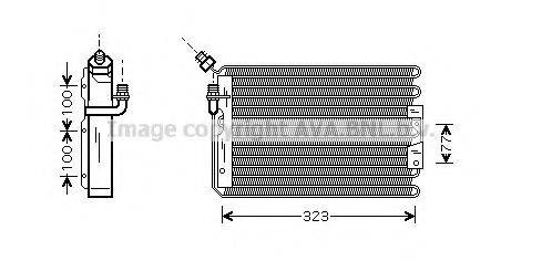 AVA QUALITY COOLING PR5042 Конденсатор, кондиционер