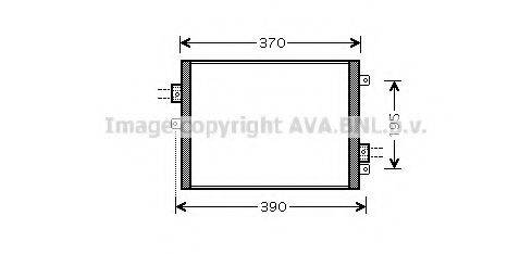 AVA QUALITY COOLING PR5052 Конденсатор, кондиционер