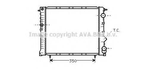 AVA QUALITY COOLING RT2005 Радиатор, охлаждение двигателя