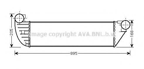 AVA QUALITY COOLING RT4397 Интеркулер