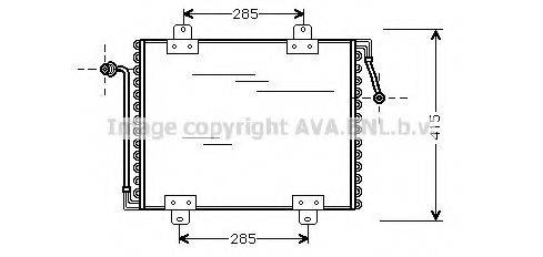 AVA QUALITY COOLING RT5180 Конденсатор, кондиционер