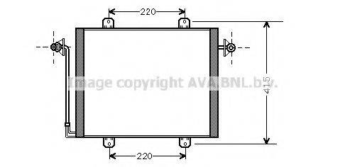 AVA QUALITY COOLING RT5190 Конденсатор, кондиционер