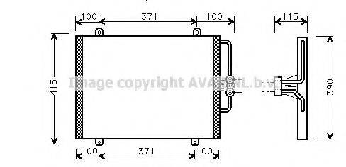 AVA QUALITY COOLING RT5201 Конденсатор, кондиционер